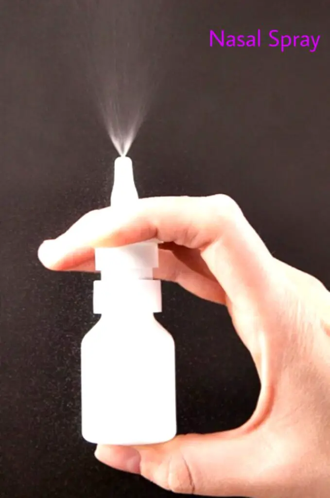 Nasal spray: definition of pharmaceutical terms and dosage forms